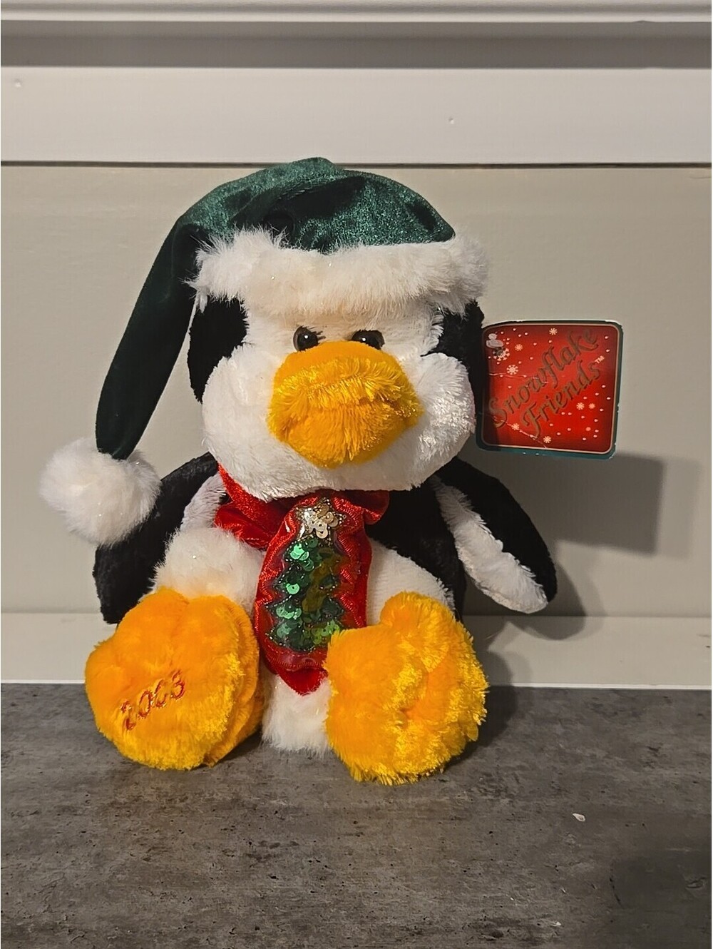 2003 Snowflake Friends Bear 14" Series Vintage Dan Dee Christmas Stuffed Plush